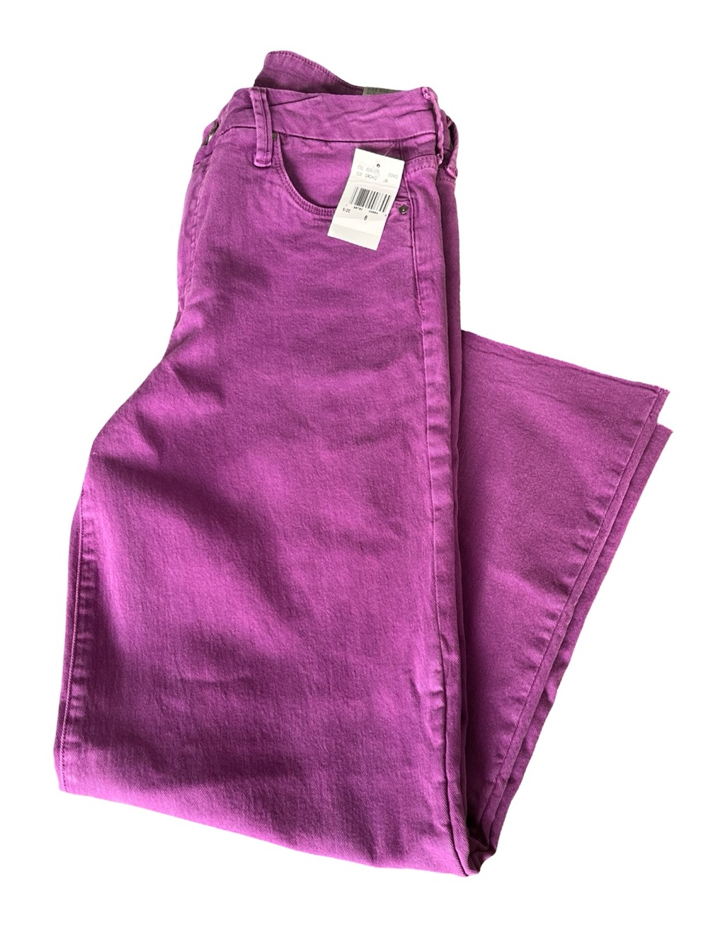 NEW Cut from the Kloth Meg Fab Ab Wide Leg Orchid Colorful Womens Size 8